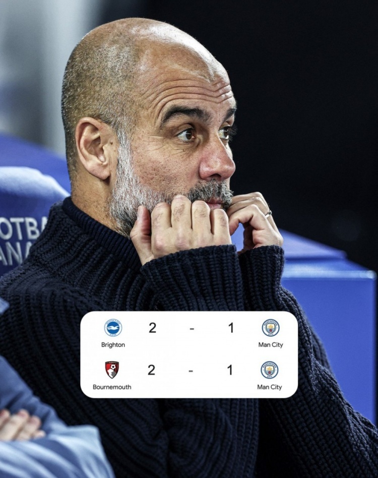 曼城遭遇两连败:卫冕冠军困境重重 曼城遭遇两连败:卫冕冠军困境重重